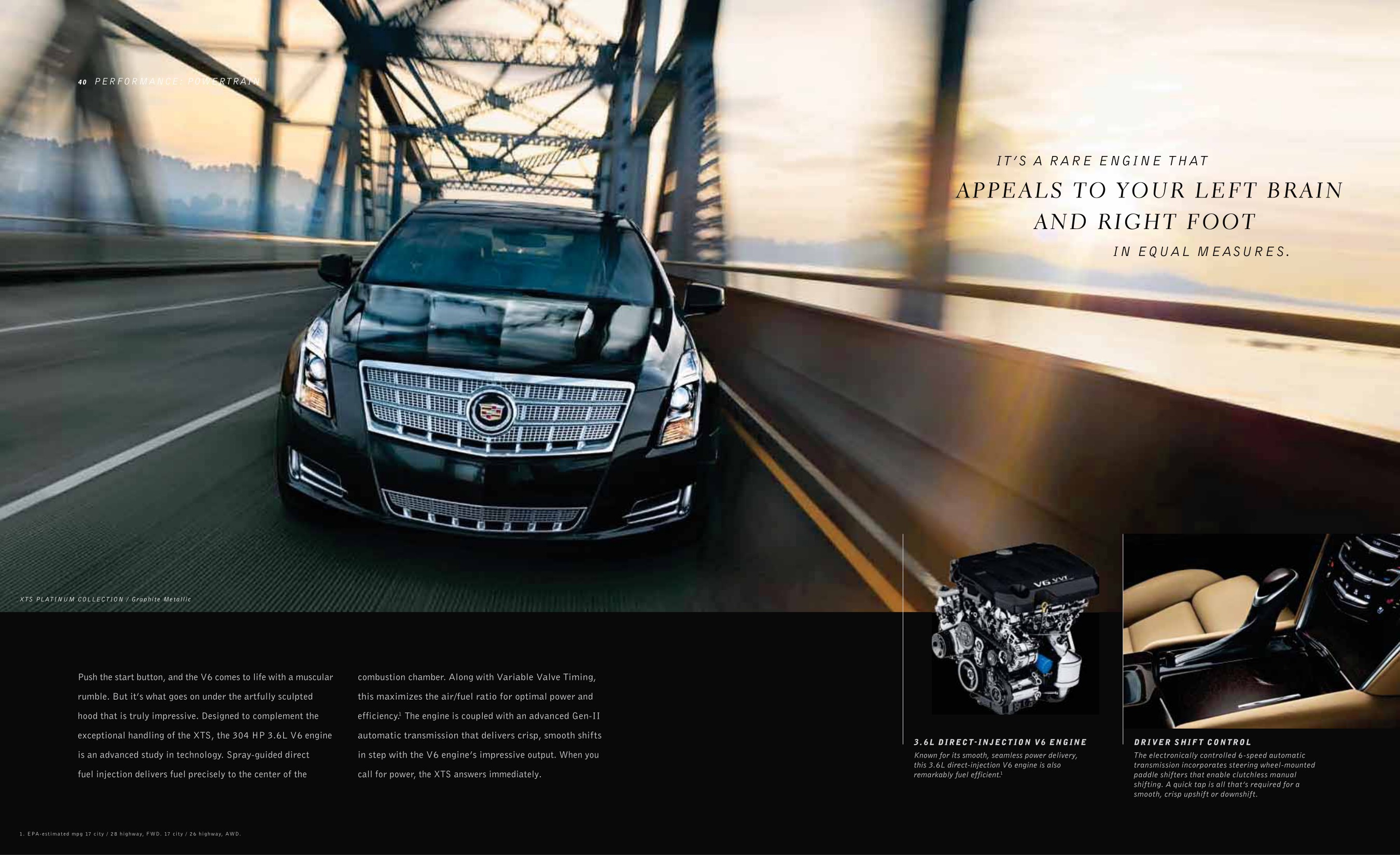2013 Cadillac XTS Brochure Page 31